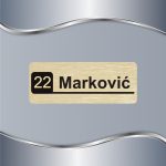 Pločica za poštansko sanduče 07 - Slika 4