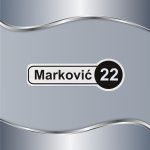 Pločica za poštansko sanduče 08