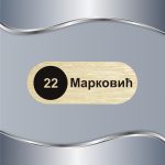 Pločica za poštansko sanduče 13