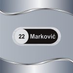 Pločica za poštansko sanduče 14