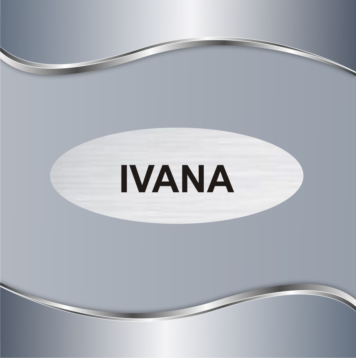 13 ID pločica Oval 01 - Slika 1
