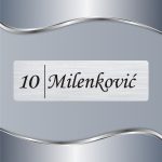 Pločica za vrata Klasik 09