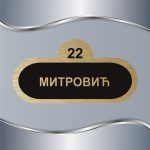 Pločica za vrata Klasik 11 - Slika 4