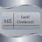Pločica za vrata Klasik 18 - Slika 2