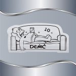 Pločica za vrata Homer Simpson