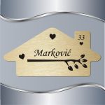 Pločica za vrata Grančica - Slika 3