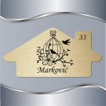 Pločica za vrata Krletka - Slika 3