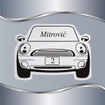 Pločica za vrata Auto
