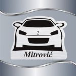 Pločica za vrata Automobil