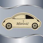 Pločica za vrata New Beetle - Slika 3