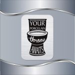 Toalet pločica Your porcelain throne