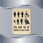Toalet pločica Šta god da si - Slika 2