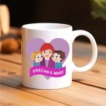 Šolja Srećan 8. mart - Mama i dva sina