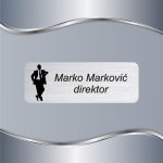 Id pločica Direktor