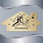 Pločica za vrata Mali princ sa teleskopom - Slika 3