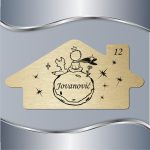 Pločica za vrata Mali princ i lisica - Slika 3