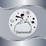 Okrugla pločica Mali princ na svojoj planeti - Slika 2