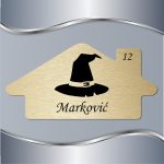 Pločica za vrata Harry Potter Magic Hat - Slika 3
