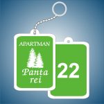 Dvostrani premium privezak za apartmane Basic box - Slika 4