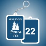 Dvostrani premium privezak za apartmane Basic box - Slika 5