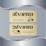 Tabla Otvoreno/Zatvoreno Beba - Slika 2