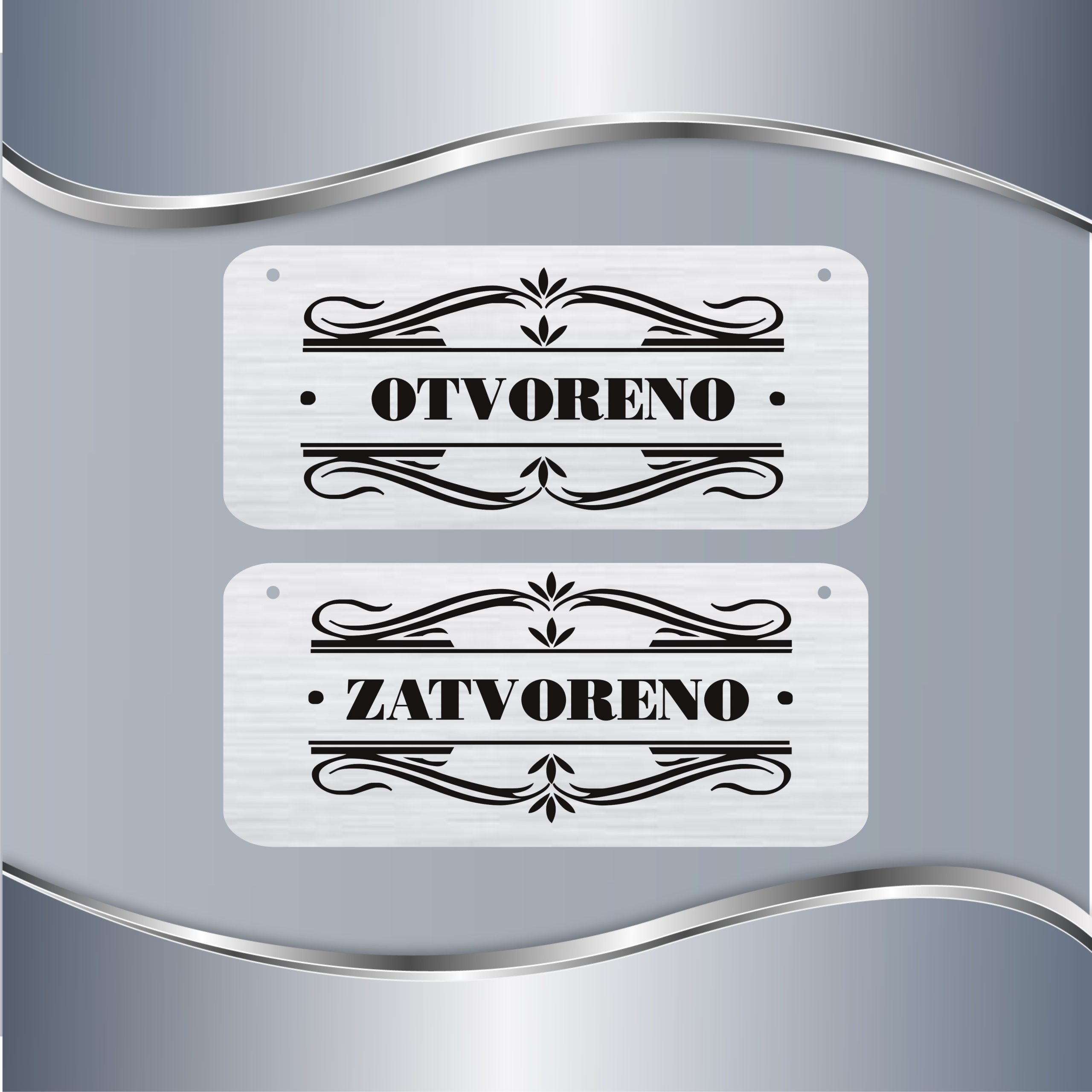 90.26.1-Tabla-OZ-Univerzalna Tabla Otvoreno/Zatvoreno univerzalna - Slika 1