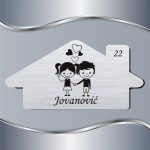 Pločica za vrata Zaljubljeni par 2 - Slika 2