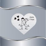 Pločica za vrata Srce 1