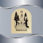 Pločica za vrata Nikšić - Slika 4