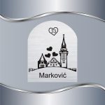 Pločica za vrata Subotica - Slika 2