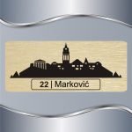 Pločica za vrata Subotica panorama - Slika 4