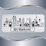 Pločica za vrata Istanbul - Slika 2