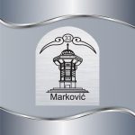 Pločica za vrata Sarajevo Sebilj - Slika 2