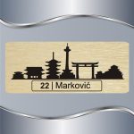 Pločica za vrata Kjoto - Slika 4