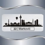 Pločica za vrata Berlin - Slika 2