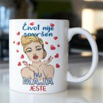 Šolja Život nije savršen - plavuša