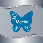 Pločica za vrata Leptir - Slika 2