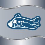 Pločica za vrata Avion - Slika 2