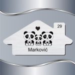Pločica za vrata Pande - Slika 2