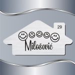 Pločica za vrata Smiley