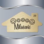 Pločica za vrata Smiley - Slika 2