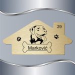 Pločica za vrata Labrador 1