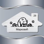 Pločica za vrata Labrador 4 - Slika 2