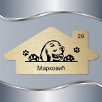 Pločica za vrata Labrador 4 - Slika 4