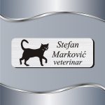 ID pločica Crna mačka