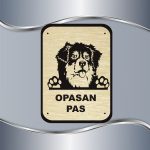 Tabla Čuvaj se psa - Australijski ovčar - Slika 3
