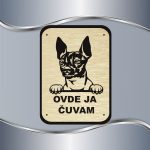 Tabla Čuvaj se psa - Američki kratkodlaki terijer - Slika 4