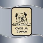 Tabla Čuvaj se psa - Briselski grifon - Slika 4