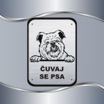 Tabla Čuvaj se psa - Briselski grifon - Slika 5