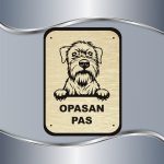 Tabla Čuvaj se psa - Vipet - Slika 3